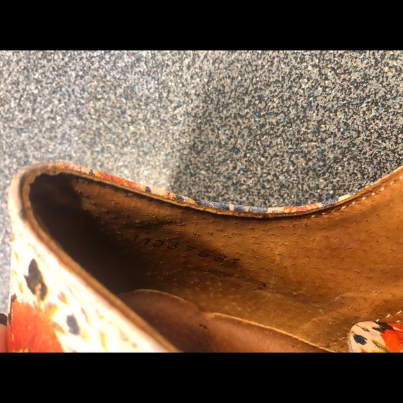 Vintage floral dr marten loafers. - Picture 9 of 13